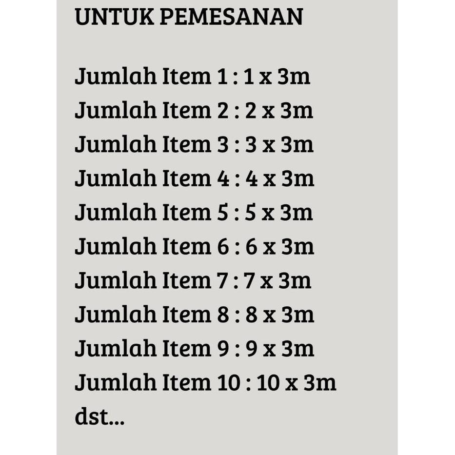 BENTLEY Karpet Non Woven Tebal [METERAN] 1x3 meter (Lebar 3 meter)