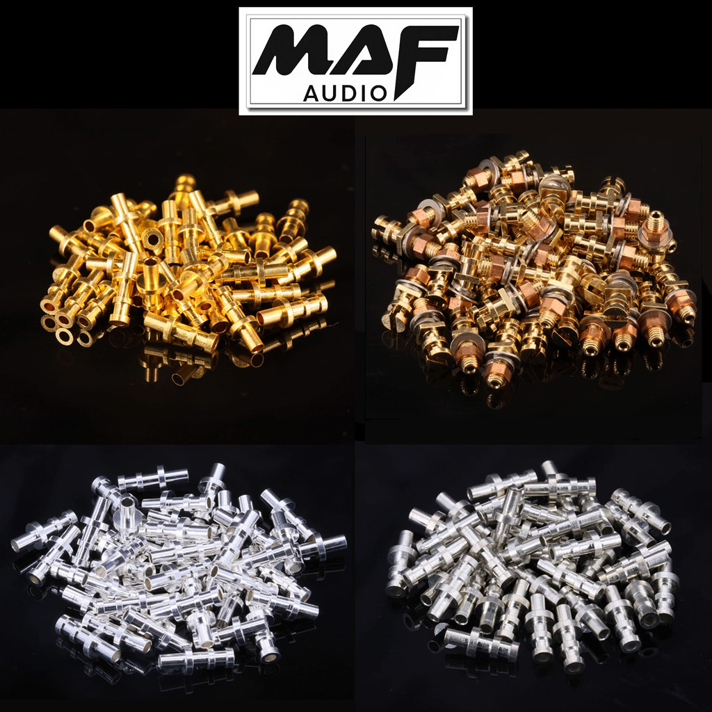 100pcs Copper DIY Project Turret lug Audio Tag Board Turret Board Terminal Board For Tube Amplifier