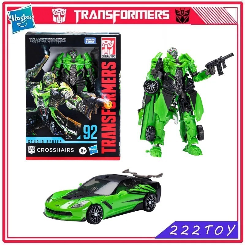 New Hasbro Transformers Studio Series SS-92 Class D Crosshairs Anime Model Action Figures Robot Toy