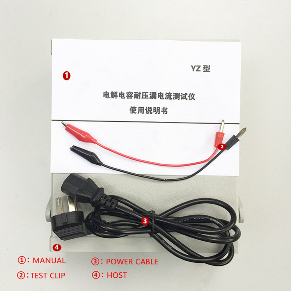 . Electrolytic Capacitor Withstand Voltage Leakage Current Tester -