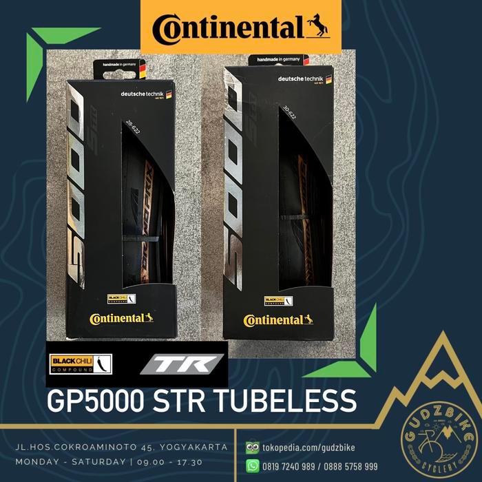 Continental Gp5000 Str 700C X 25 28 30 32 - Tubeless Ready Tires Tr