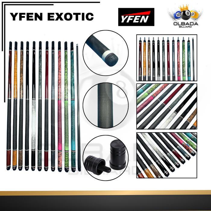 DISKON YFEN M Series Stick Billiard Carbon Jianying ORIGINAL 100% Stik Billiard Olbada YFEN