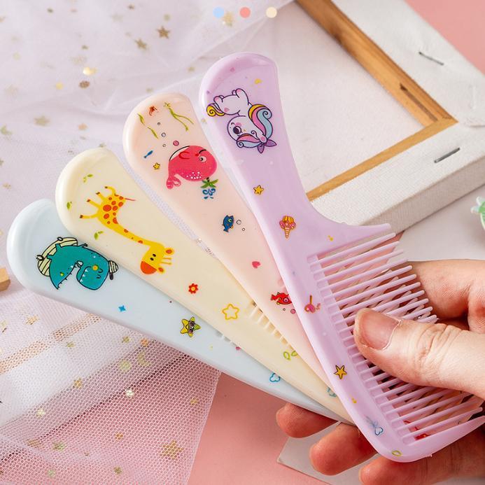 Sisir Rambut Anak Set Sisir Motif Karakter Lucu Sisir Rambut Wanita Sisiran Rambut Styling Heatless