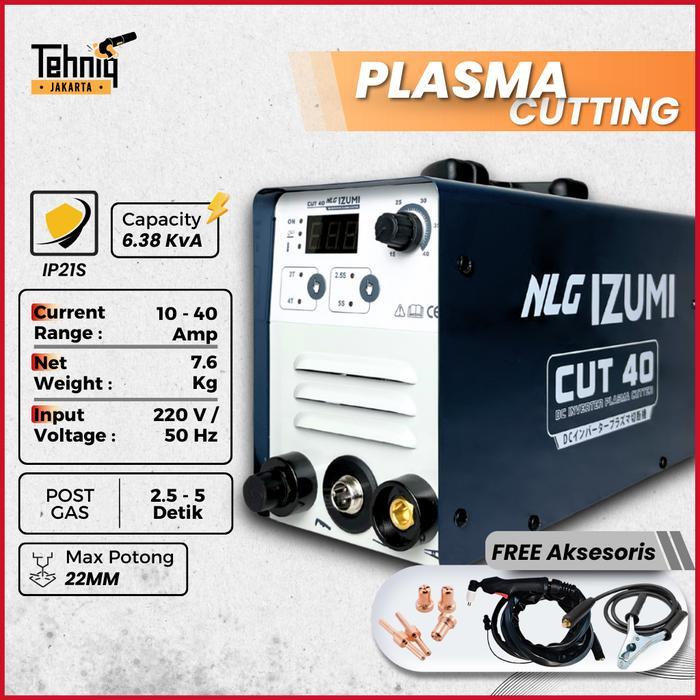 Mesin Las Plasma Cut Izumi Cut 40 Cutting Plasma