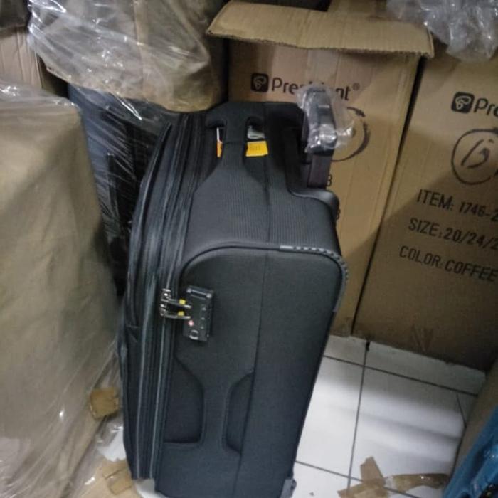 Koper President 24 Inch Tipe 1746 Bahan Kain Kanvas Ori/Koper Kain 24" #Gratisongkir