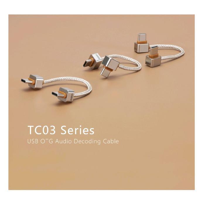 DDHIFI TC03SS / TC 03 SS / TC03SL / TC 03 SL / TC03LL / TC 03 LL USB C OTG Audio Decoding Cable