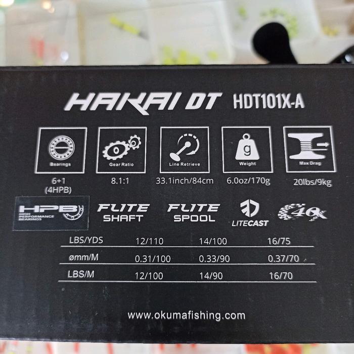 Reel Okuma Hakai Hdt 101X-A Handle Kiri