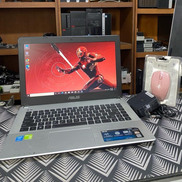 Laptop ASUS X405J Core i7 4720HQ Nvidia 940M RAM 8GB SSD 128GB Second Murah