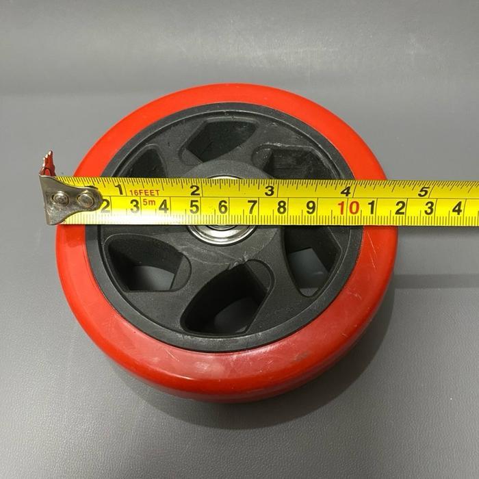 "New" Roda PU merah only + roda PU 3 inch + roda PU merah 4 inch + roda PU merah 5 inch Only ( hanya
