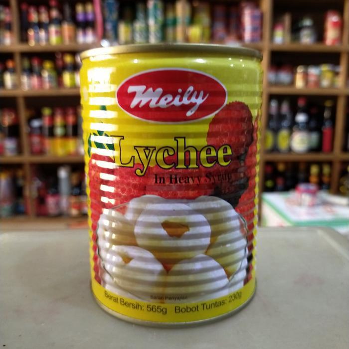 MEILY Lychee in Heavy Syrup/ Leci Kaleng 565gr