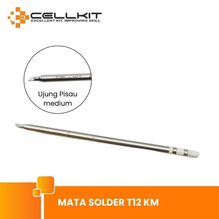 Cellkit Mata Solder T12 Ils Lancip, Jl02 Bengkok, K Pisau, Ks Pisau Kecil Seri T12D T12X T12 Pro