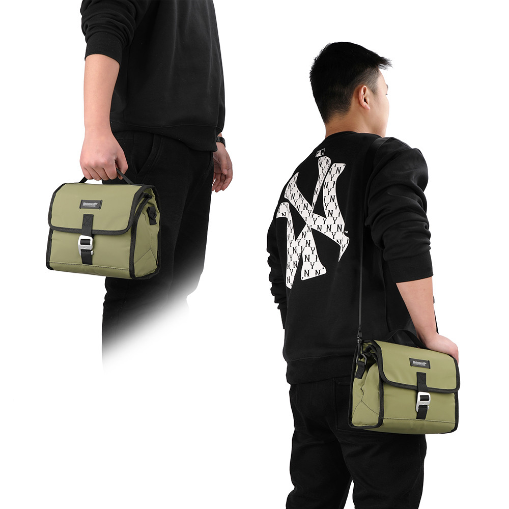 Rhinowalk Bike Handlebar Bag 4L-7L High Capacity Waterproof Insulated Shoulder Bag Mini Velo front