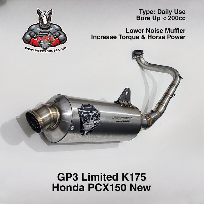 Knalpot WRX GP3 Limited K175 New PCX150
