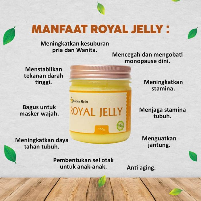 Royal Jelly Asli Tanpa Campuran