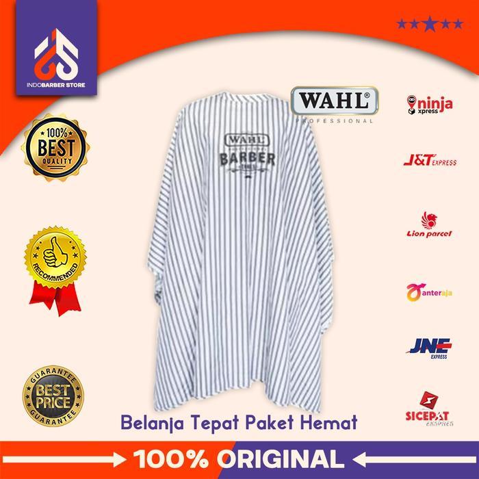 Cape Wahl Barbershop Kain Kip Kep Alat Cukur Pangkas Rambut Barbershop
