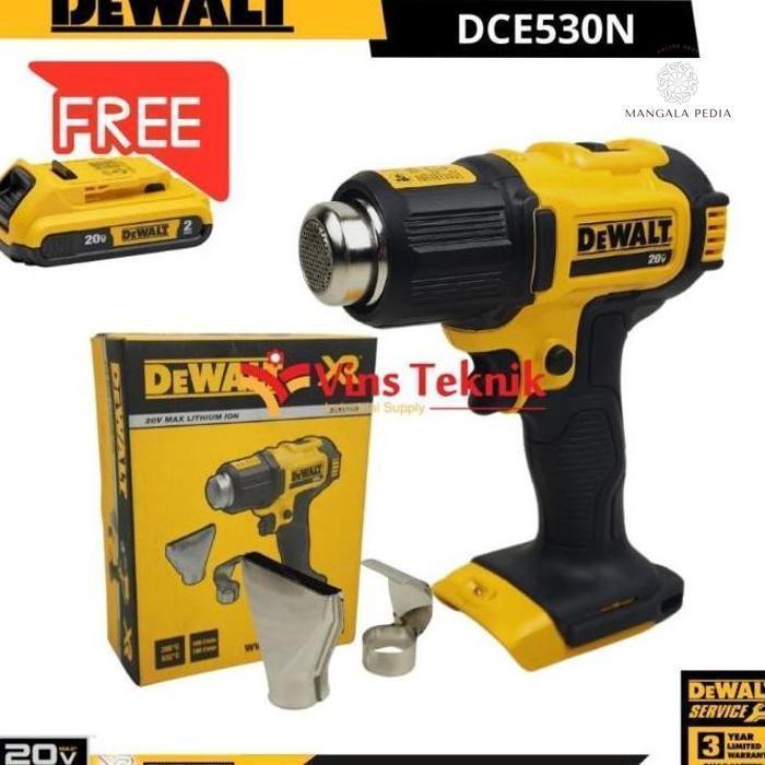 tahug99 Mesin Pemanas Hot Gun Heat Gun Cordless DEWALT DCE530N DCE530 -Mangala