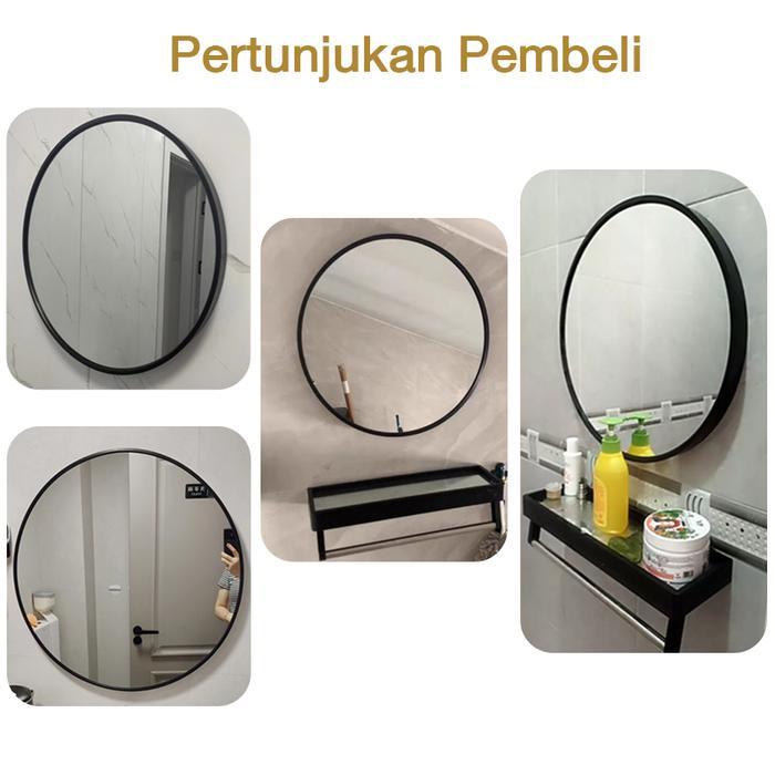 Cermin Aesthetic / Kaca Kamar Mandi / Cermin Kamar Mandi / Cermin Rias Dinding / Cermin Kamar Mandi