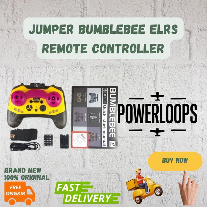 Jumper Bumblebee ELRS 2.4G OLED Screen Hall Sensor Gimbal EdgeTX Radio Controller TX
