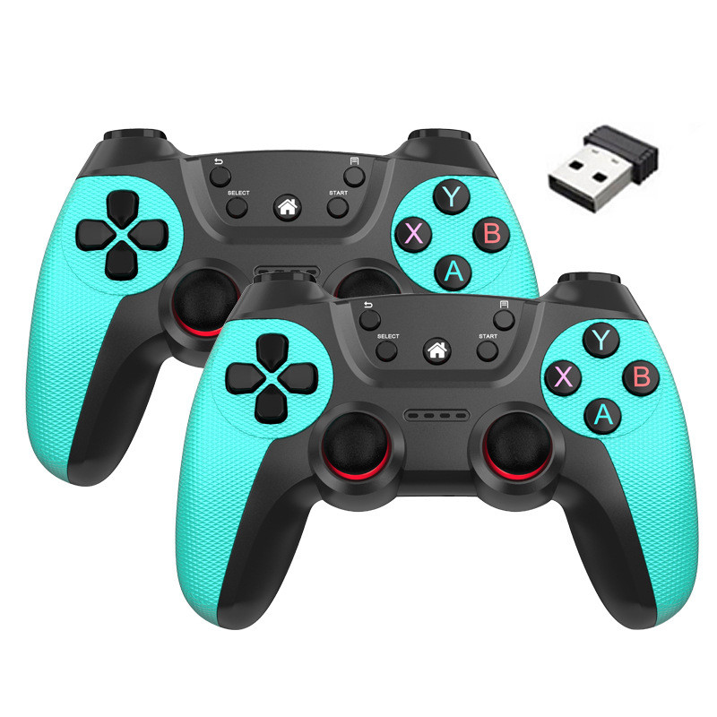 Wireless Doubles Game Controller For Linux/Android phone For Game Box Game stick PC Smart TV Box