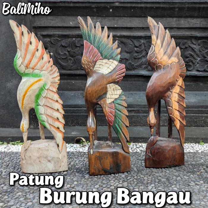 Patung Burung Bangau 40 cm/Patung Bangau/Patung Burung/Flaminggo