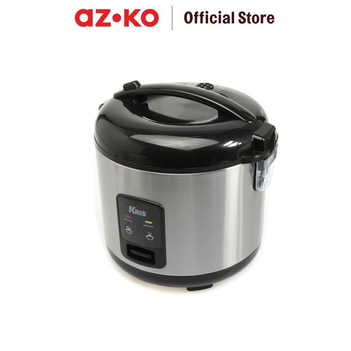 Kris 1.8 Ltr Deluxe Rice Cooker - Silver