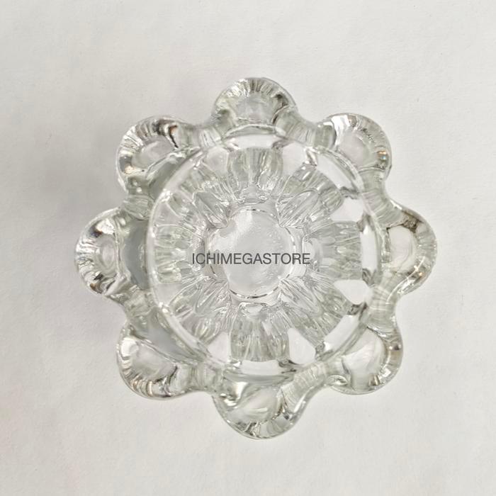 Tempat Lilin Kaca Kig Tebal Berkualitas