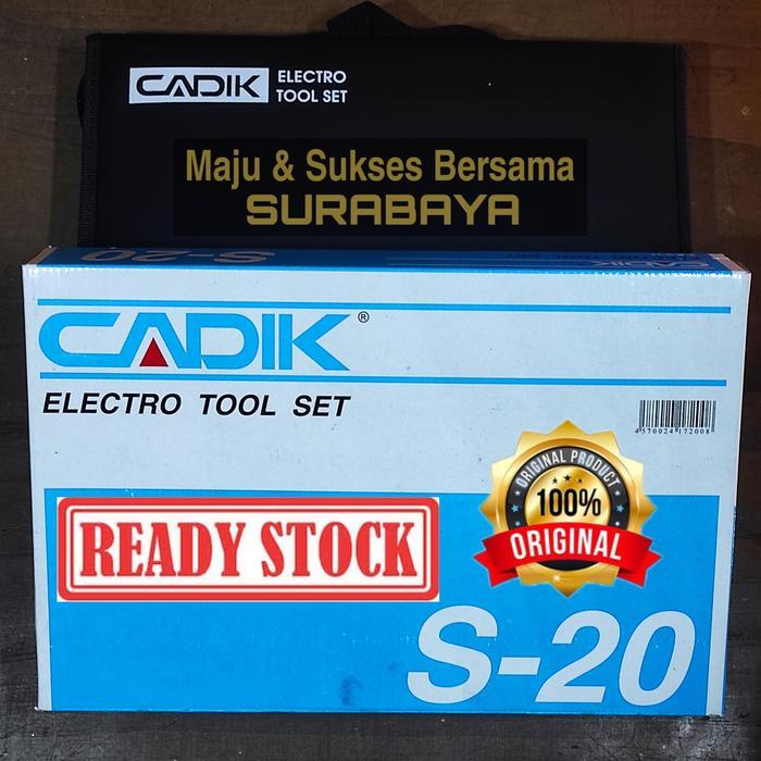 CADIK S20 S-20 ELECTRO TOOL SET KIT TOOLSET TOOLKIT TOOLS ELEKTRO ELEKTRONIK