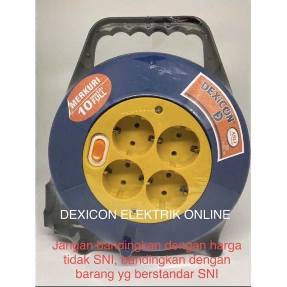 KABEL BOX ROLL MERKURI 10 METER/KABEL GULUNG/KABEL ROLL/ROLL KABEL SNI