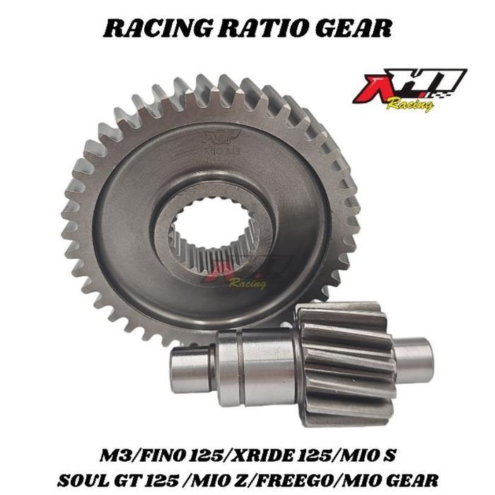 Gear Gigi Ratio Rasio Mio M3 Fino 125 Xride 125 Soul Gt 125 Mio S Mio Z Mio Gear Freego Dll Ah1