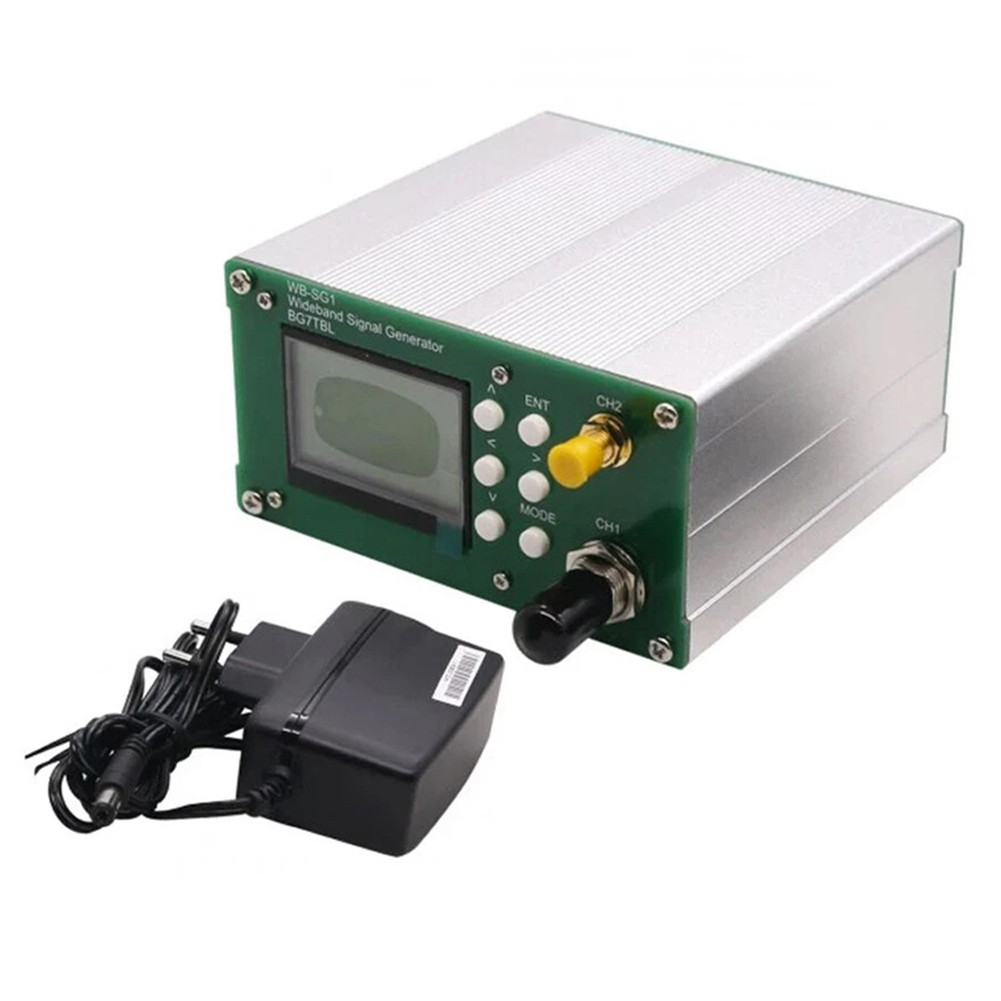 Wb-Sg1 1Hz-15Ghz Rf Wideband Signal Generator Built-In Ocxo Dc12V Power Adapter Rf Signal Generator,