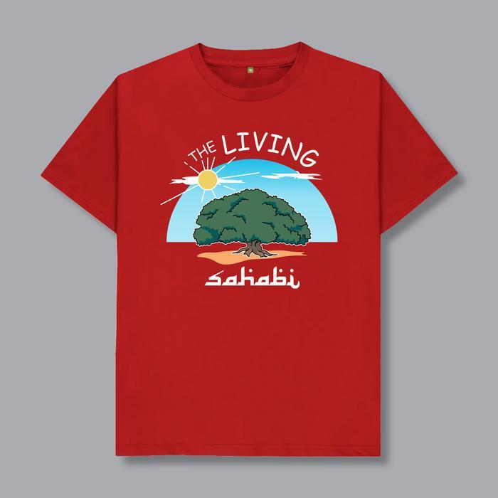 Baju Kaos Dewasa Islami The Living Sahabi Pohon Nabi Muhammad TWD-09