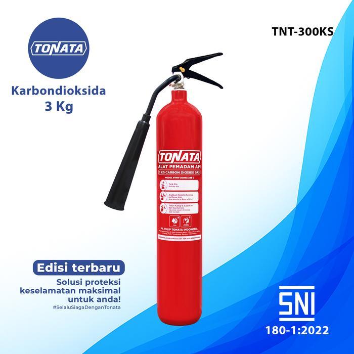 APAR 3 KG Karbondioksida (CO2) TONATA / Set Komplit