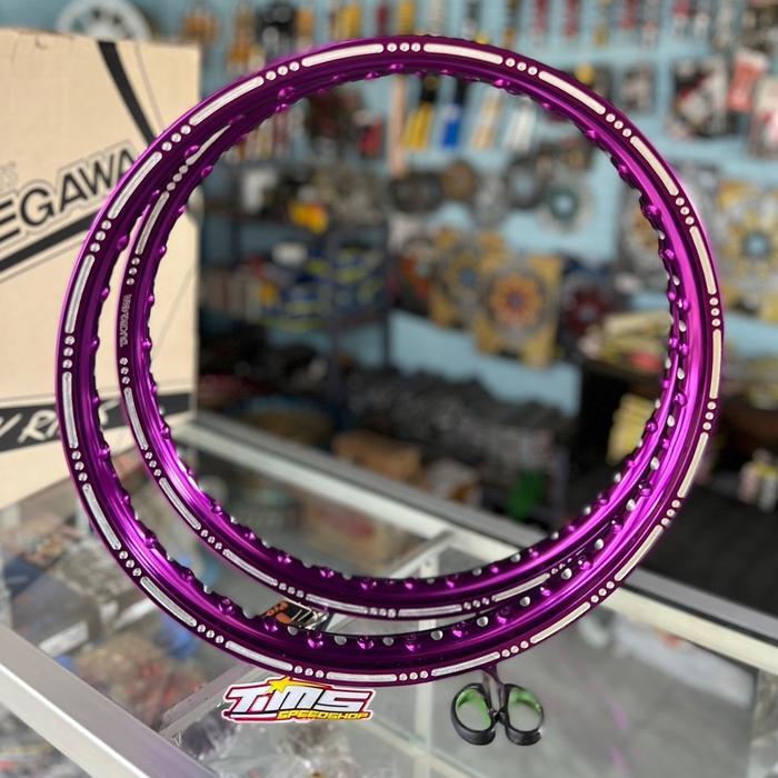 Velg slot bubut miling Takegawa Thailand 1set sepasang 140/140-17