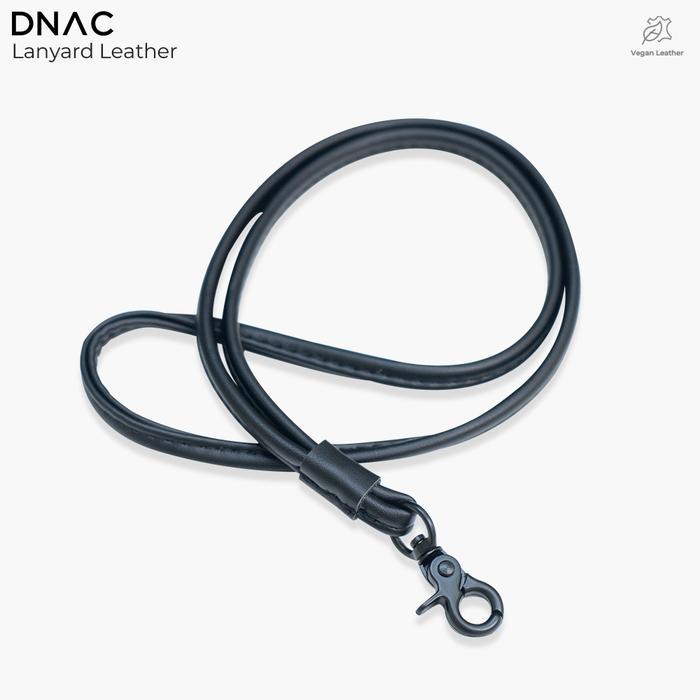 Dnac Lanyard Id Card Leather / Tali Id Card Kulit Premium