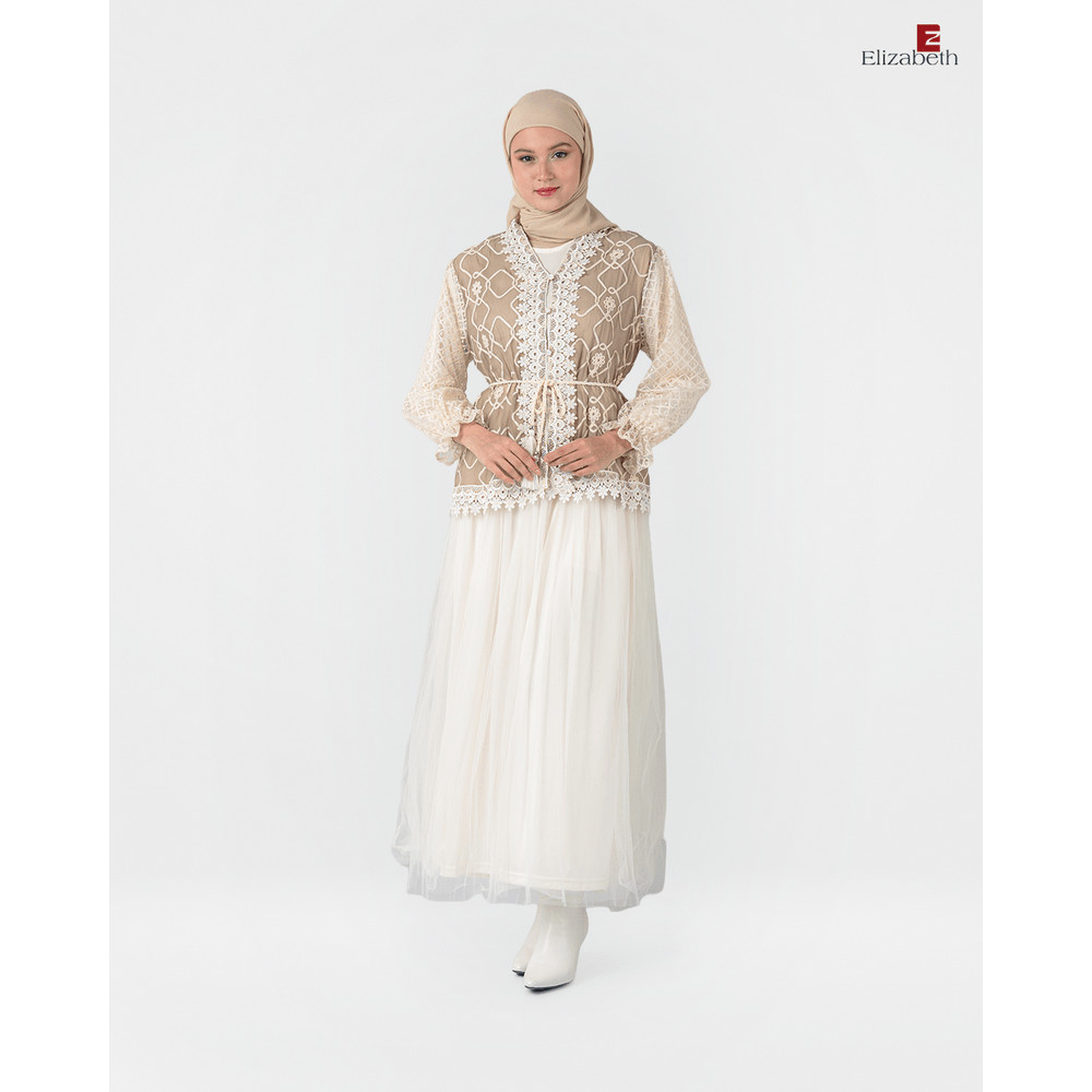 Elizabeth Clothing - Gamis Brokat Tille 0559-3357