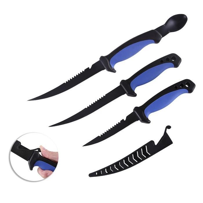 Pisau Fillet Ikan Filet fishing knife kualitas TOP baja anti karat