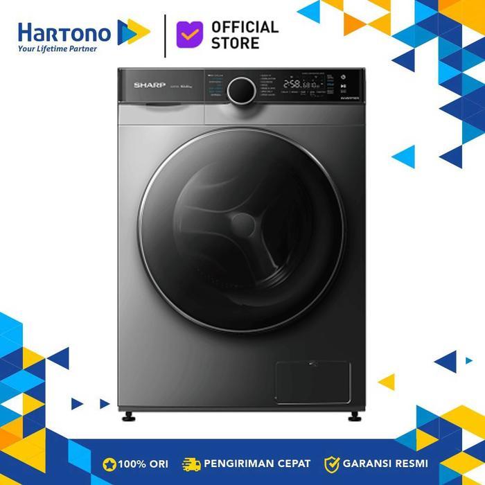 Sharp Mesin Cuci Front Loading Washer 10Kg ESFL1410MSX