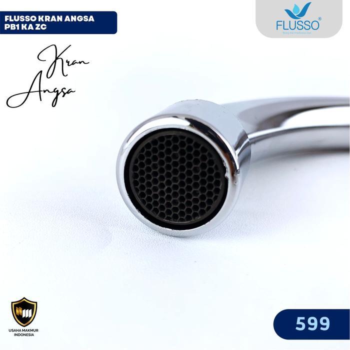 FLUSSO Kran Angsa Wastafel / Kran Air Cuci Piring / Kran Dapur 599