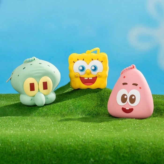 Terlaris Pop Mart Spongebob Squarepants Patrick Star Earphone Case Storage Bag Pouch Bag Charm Best