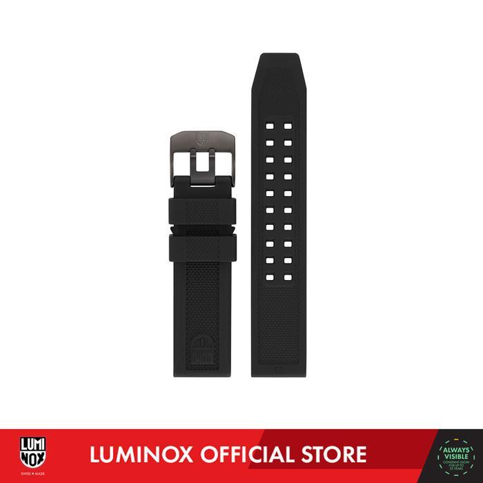 LUMINOX RUBBER 3050, BLACKBLACK BUCKLE, 23 MM STRAP JAM