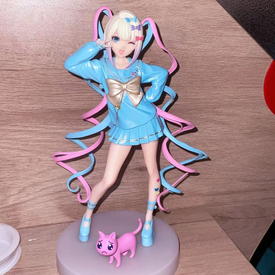 New Needy Girl Overdose Anime Figure Luminasta KAngel Action Figures Virtual Uploader PVC Collection