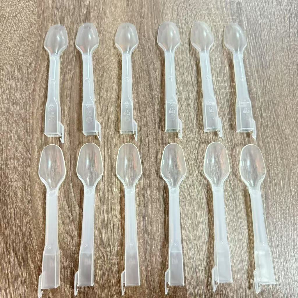Plastic Stirring Spoon For Flurry Ice Cream Blender Machine Flurry Ice Cream Mixer Machine Plastic