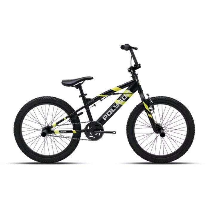 Sepeda BMX 20 inch Polygon Hustle - Hitam