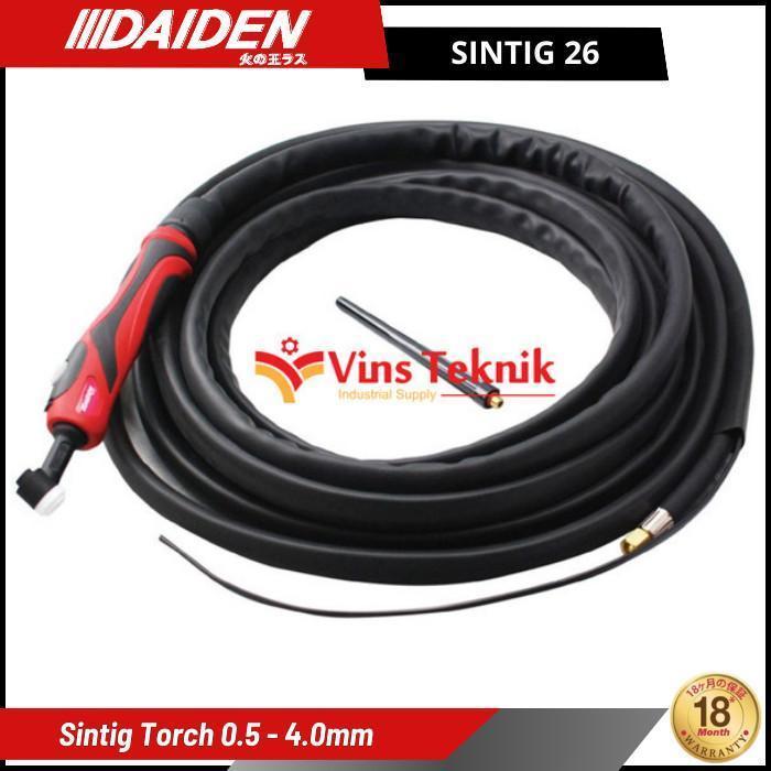 Daiden Sintig 9.17.18.26 Torch Stang Las Argon Tig Sintig Terlaris