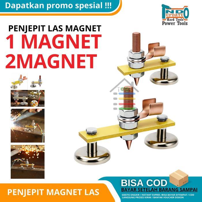 "New" Tang Stang Las Magnet Ground Welding Clamp Penjepit Las Magnet Klem Las Magnet