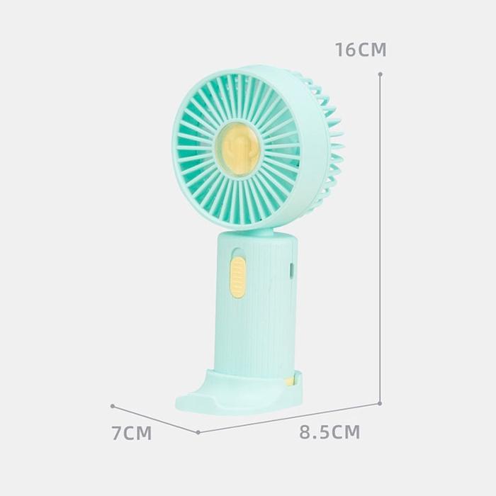 "New" BISA COD Ki5663 Kipas Mini Genggam Portable Karakter / Kipas Angin Kecil Mini Fan Genggam