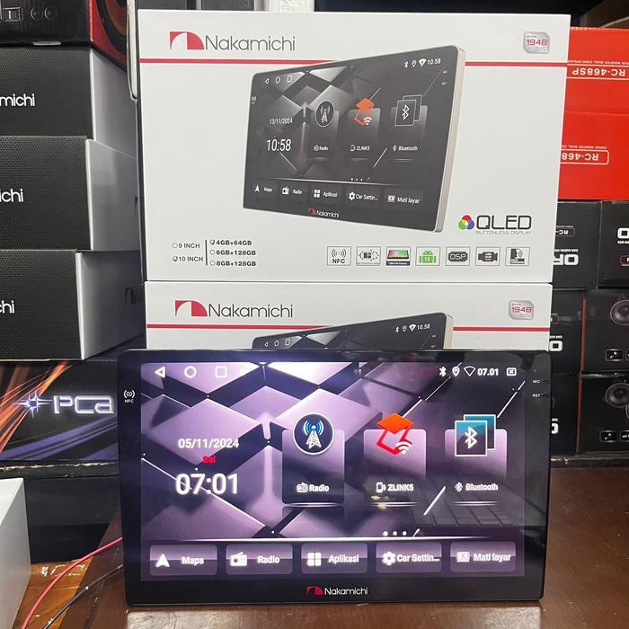 BIG PROMO RAMADHAN SALE Head Unit Android 9 /10 Inch Nakamichi Legend MK IV Ram 4/64GB Qled NFC - 10