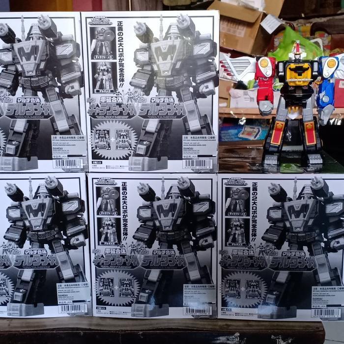 Super Minipla Power ranger in Space Astro Delta Megazord Megaship