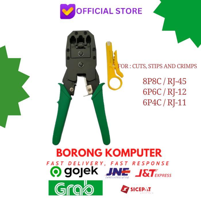 TANG KRIMPING RJ45 RJ11 / CRIMPING RG45 / RG11