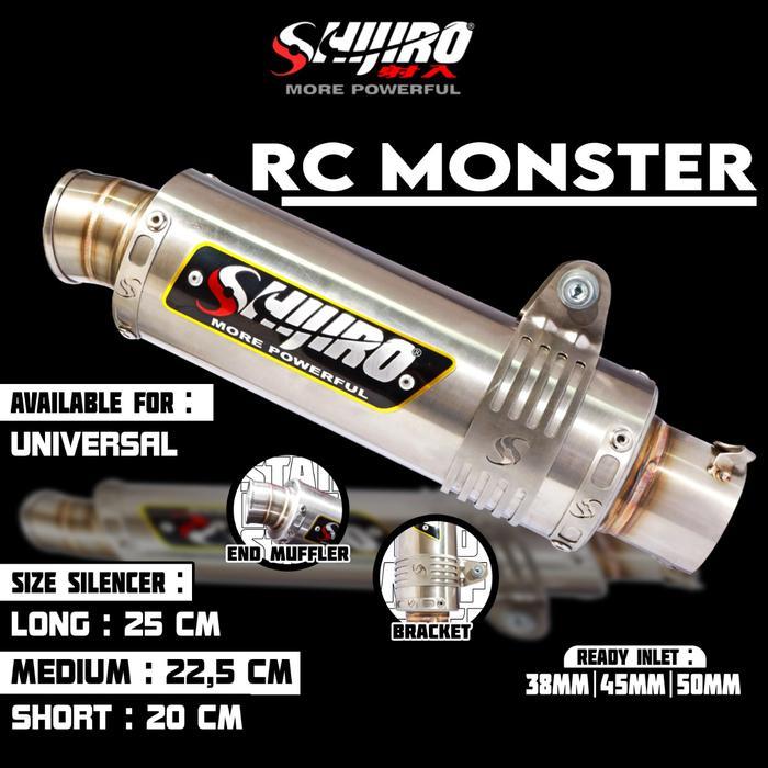 Silencer only Shijiro Racing type RC MONSTER